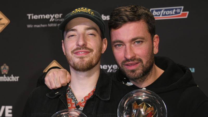 Casper (l) und Marteria sind die Hip-Hop-Kings. Casper (l) und Marteria sind die Hip-Hop-Kings.