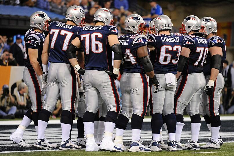 6. Platz: New England Patriots (American Football/USA) - 1,14 Milliarden Euro