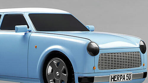 "New Trabi"-Modell von Herpa "New Trabi"-Modell von Herpa
