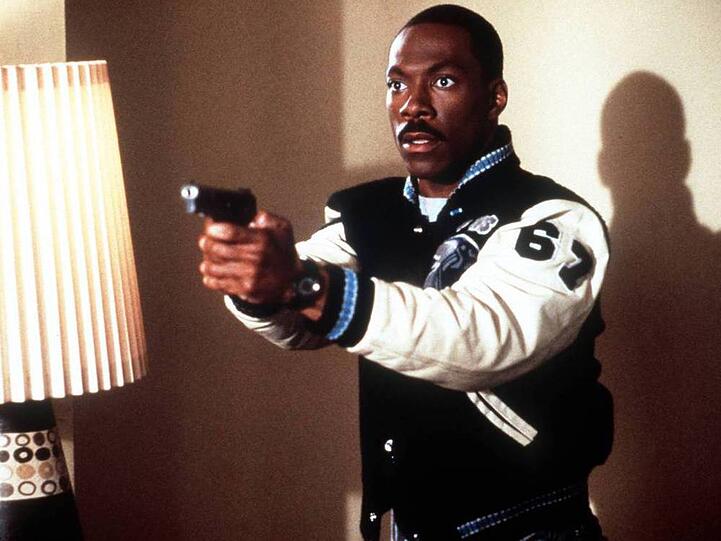Eddie Murphy in seiner Rolle als Polizist Axel Foley