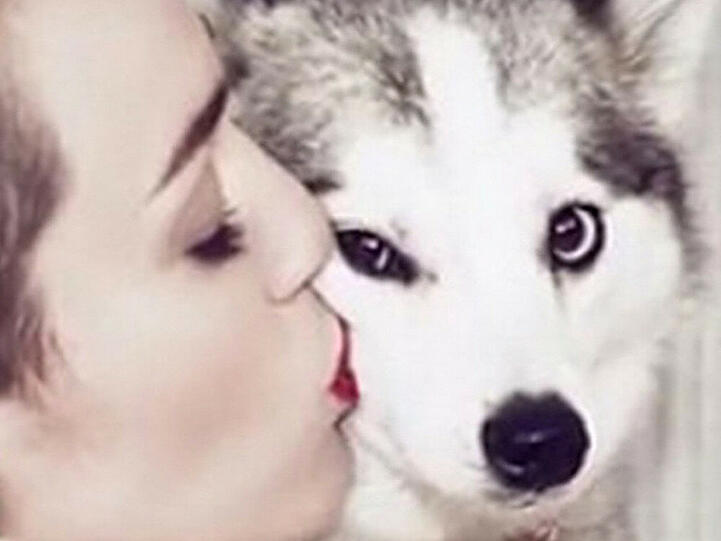 Miley Cyrus und ihr kleiner Floyd
