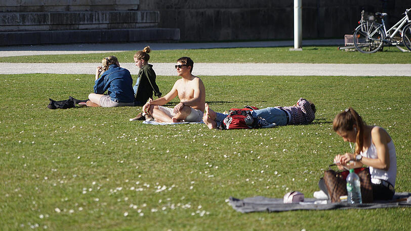 Der Frühling ist endgültig in München angekommen - weitere Bilder.