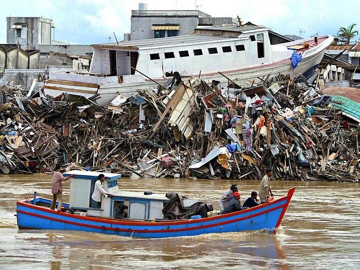 Allein in der indonesischen Region Banda Aceh starben mehr als 115.000 Menschen.