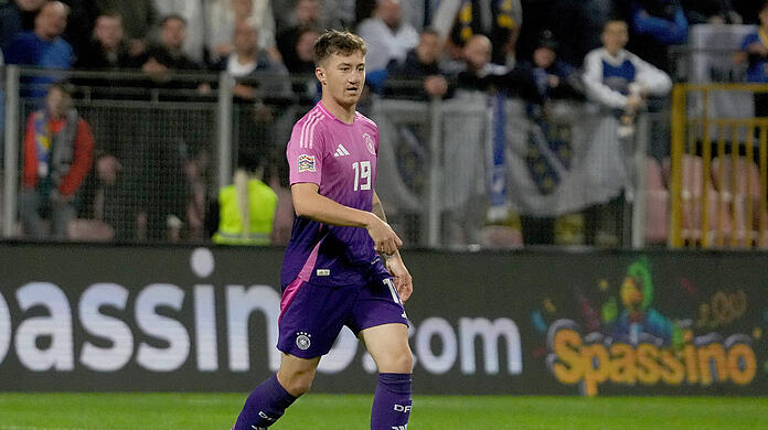 Angelo Stiller vor DFB-Startelf-Debüt.