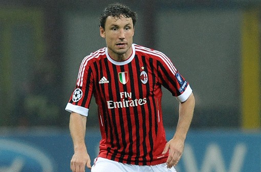 Seit Januar 2011 beim AC Mailand: Mark van Bommel.