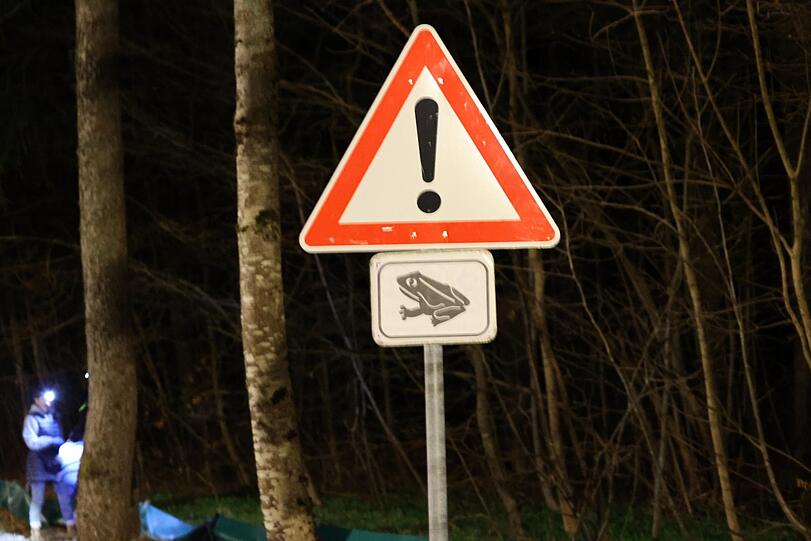 Der Bund Naturschutz empfiehlt hier Schrittgeschwindigkeit.