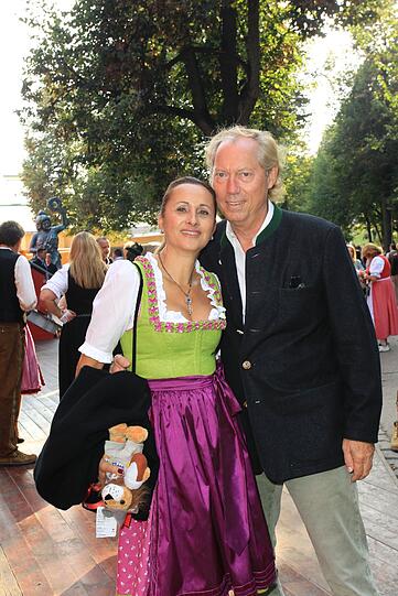 Prof. Dr. Werner Mang mit Ehefrau Sybille
