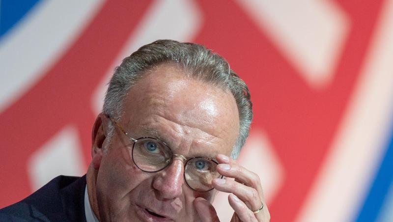 Sieht denm Meisterschaftsrennen entspannt entgegen: Bayern-Präsident Karl-Heinz Rummenigge. Sieht denm Meisterschaftsrennen entspannt entgegen: Bayern-Präsident Karl-Heinz Rummenigge.