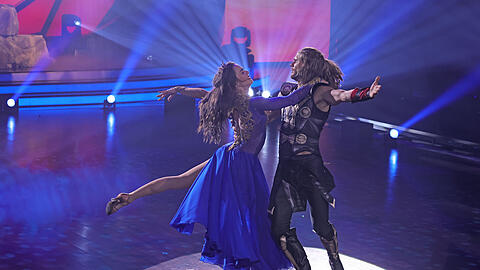 Renata Lusin konnte mit Fußballer Rúrik Gíslason die Tanzshow "Let's Dance" 2021 gewinnen