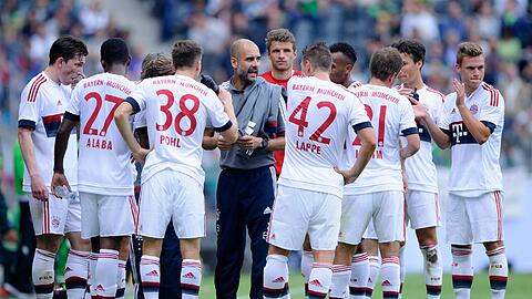 Trotz Anweisungen von Coach Pep Guardiola: Am Ende reichte es für die Bayern nur zu Platz vier.