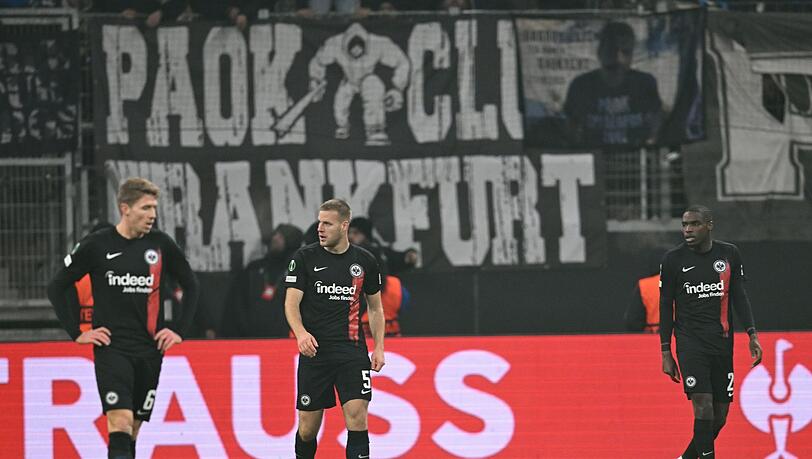 Die Eintracht musste sich PAOK Saloniki erneut geschlagen geben.