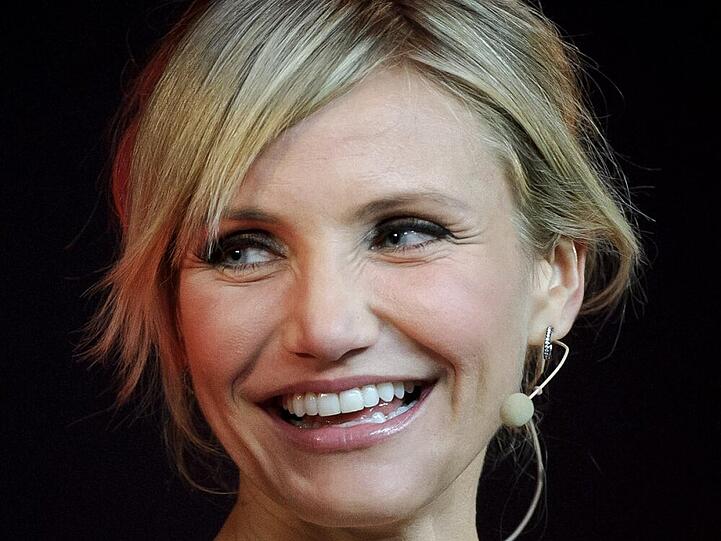 Lachfalten statt Botox: Cameron Diaz will natürlich altern
