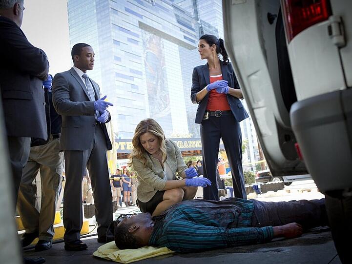 Rizzoli & Isles untersuchen den Tatort