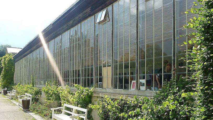 Das Geranienhaus im Sonnenschein: Jetzt wird saniert. Das Geranienhaus im Sonnenschein: Jetzt wird saniert.