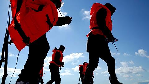 Knapp 46.000 Bootsmigranten hat das Vereinigte Königreich im vergangenen Jahr verzeichnet - eine Rekordzahl.