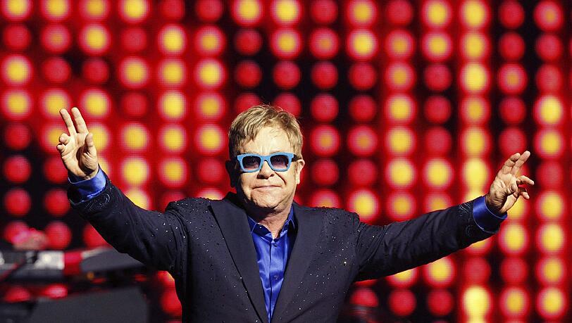 Im Summer of 69: Sir Elton bei einem ,Auftritt im Teatro Royal in Madrid im Juli letzten Jahres.