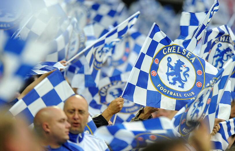 Und so jubelten am Ende die Anhänger des FC Chelsea.