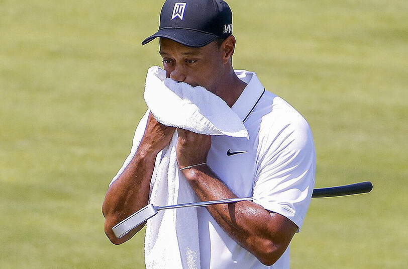War nahe dran am ersten Sieg nach langer Durststrecke: Tiger Woods.