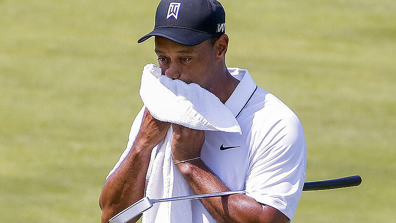 War nahe dran am ersten Sieg nach langer Durststrecke: Tiger Woods. War nahe dran am ersten Sieg nach langer Durststrecke: Tiger Woods.