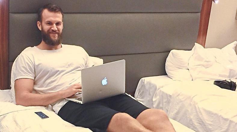 Teilt sich bei der Basketball-EM das Zimmer mit Johannes Voigtmann: Danilo Barthel.