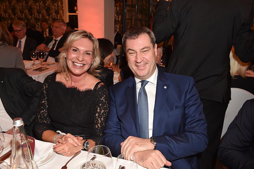 Saskia Greipl-Kostantinidis und Markus Söder