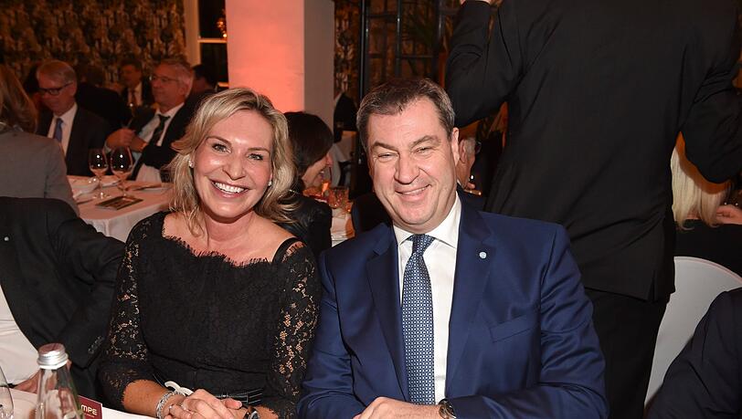 Saskia Greipl-Kostantinidis und Markus Söder