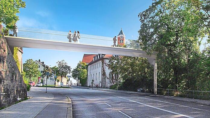 So könnte sie aussehen, die Radlbrücke am Giesinger Berg. (Archivbild)