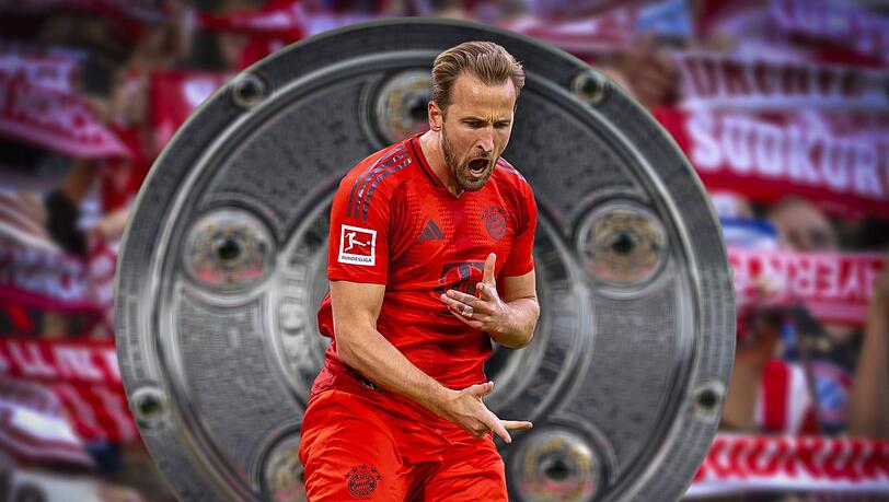 Harry Kane ist nicht der einzige Bayern-Star, der am Samstag erstmals die Meisterschale in die Luft recken wird.