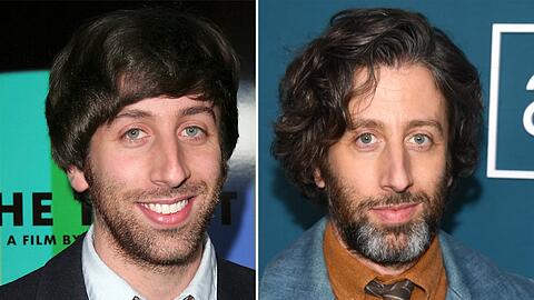 Simon Helberg: Vom Topfhaarschnitt zu langen Locken.