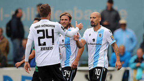 Der TSV 1860 durfte im Testspiel gegen Wacker Innsbruck gleich mehrmals jubeln. Der TSV 1860 durfte im Testspiel gegen Wacker Innsbruck gleich mehrmals jubeln.