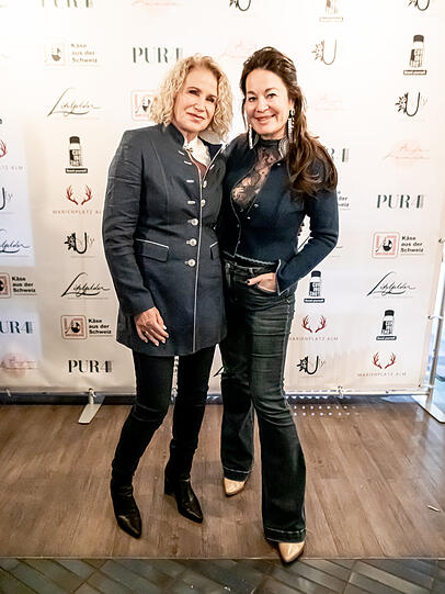 Manuela Denz und Michaela Aschberger. Manuela Denz und Michaela Aschberger.