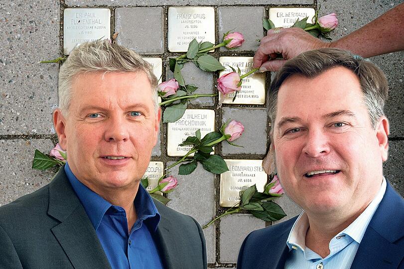 Kleine Messingplatten mit den Namen von NS-Opern: So sehen die Stolpersteine des Künstlers Gunter Demnig aus. Charlotte Knobloch lehnt diese Form der Erinnerung jedoch grundsätzlich ab - die Münchner Bürgermeister sind sich uneins.