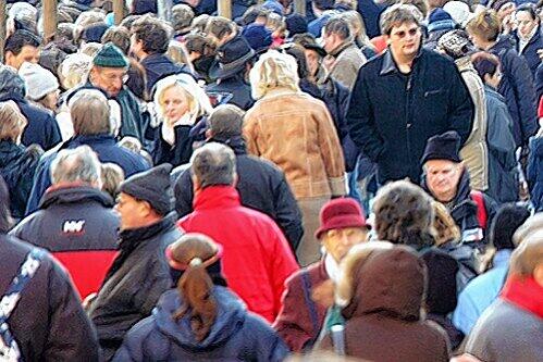 So viele Nürnberger - da kann man schon mal den Überblick verlieren.