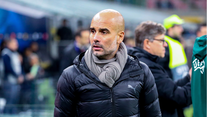Pep Guardiola, Trainer von Manchester City Pep Guardiola, Trainer von Manchester City