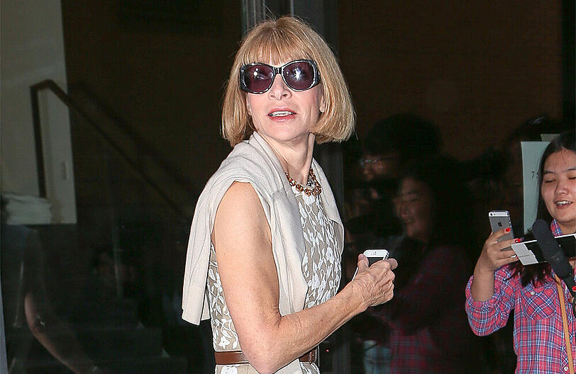 Anna Wintour ist Chefredakteurin der US-Vogue