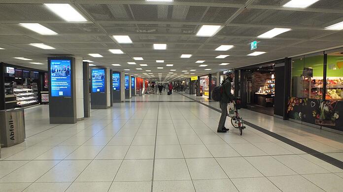 Der Vorfall hat sich im Zwischengeschoss des Münchner Hauptbahnhofs ereignet. (Archivbild)