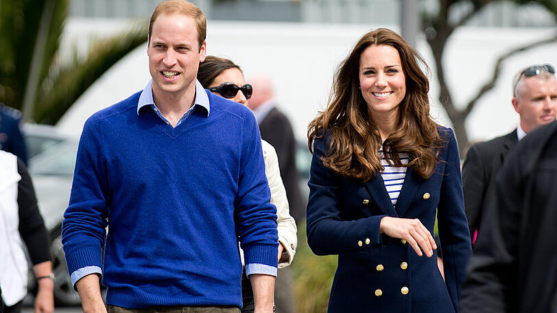 Prinz William und Herzogin Kate durften einen Koala via Videochat treffen.