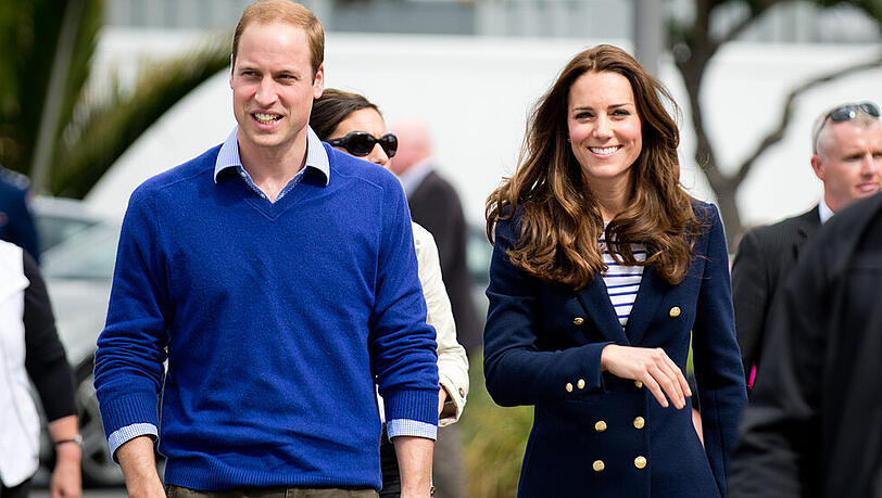 Prinz William und Herzogin Kate durften einen Koala via Videochat treffen. Prinz William und Herzogin Kate durften einen Koala via Videochat treffen.