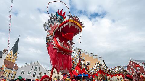 Der Chinesenfasching in Dietfurt ist in das bundesweite Verzeichnis des Immateriellen Kulturerbes aufgenommen worden. (Archivbild)