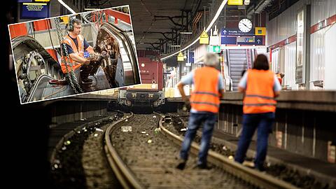 Die Bahn hat die S-Bahn-Stammstrecke in München für 54 Stunden für eine Vielzahl von Inspektions- und Instandhaltungsarbeiten gesperrt.
