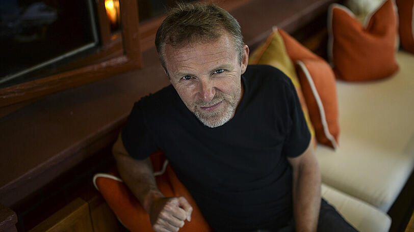Bestsellerautor Jo Nesbo in Oslo
