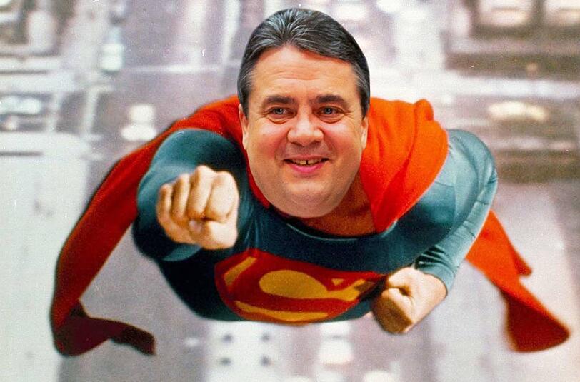Sigmar Gabriel wird zum Super-Sigi. Er wird Vizekanzler und Superminister für Wirtschaft und Energiewende.
