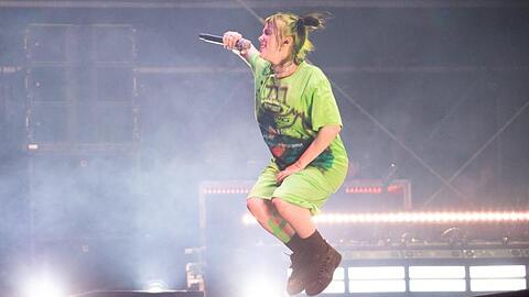 Billie Eilish war der Top-Act beim "MS Dockville"-Festival in Hamburg-Wilhelmsburg.