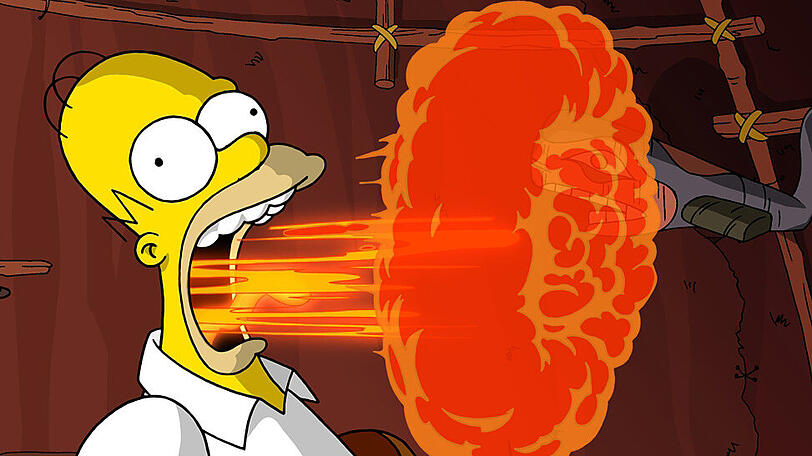 In England wurde ein Fahrer mit dem Führerschein von Homer Simpson erwischt.