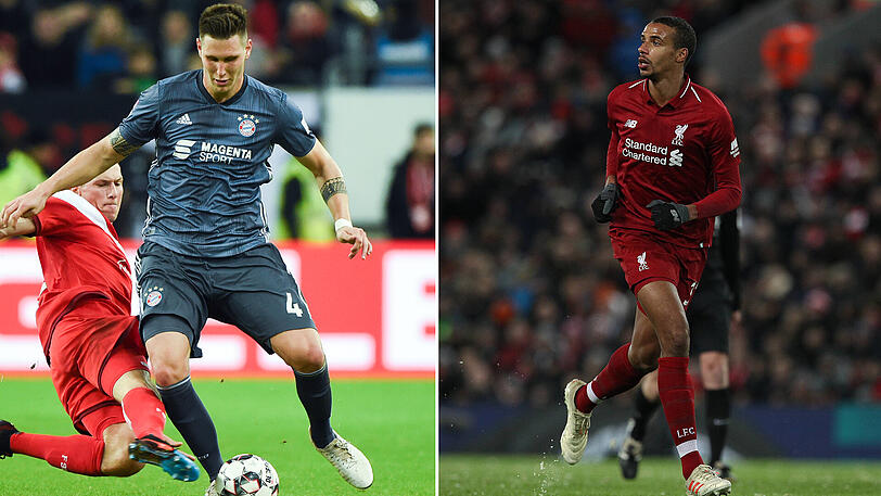 Niklas Süle (23) &ndash; Joel Matip (27 - Fuss: "Süle hat für mich als Innenverteidiger internationale Klasse, ist in sämtlichen relevanten Parametern stärker als der Ex-Schalker Matip. Wertung für Süle." Stand: 2,5:0,5