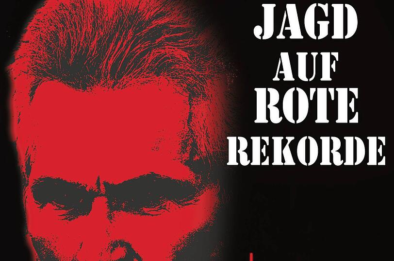 Persiflage auf das Kinoplakat von "Jagd auf Roter Oktober" (1990) - mit Jupp Heynckes als Sean Connery.