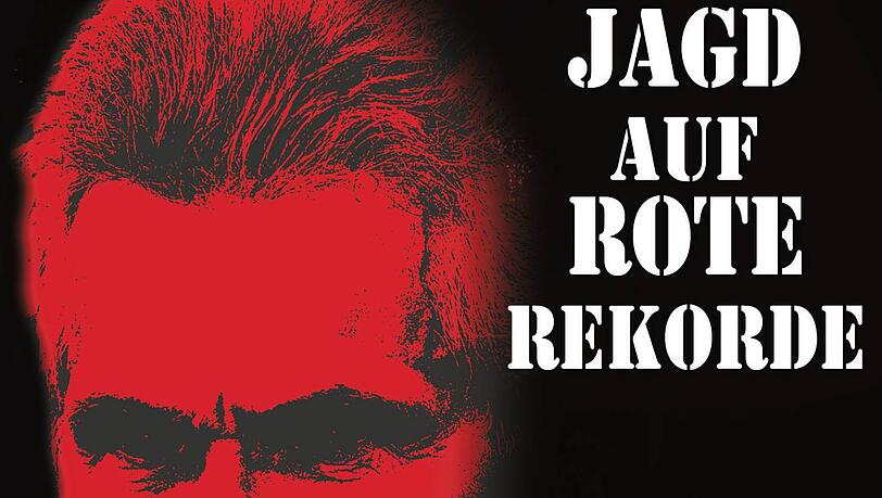Persiflage auf das Kinoplakat von "Jagd auf Roter Oktober" (1990) - mit Jupp Heynckes als Sean Connery.