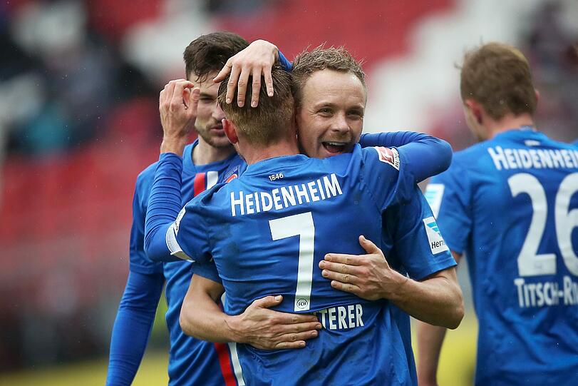 Heidenheim trotzte den Pfälzern ein 2:2 ab.