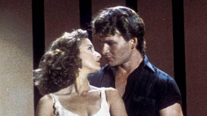 Jennifer Grey und Patrick Swayze als Traumpaar Baby und Johnny in "Dirty Dancing" aus dem Jahr 1987.