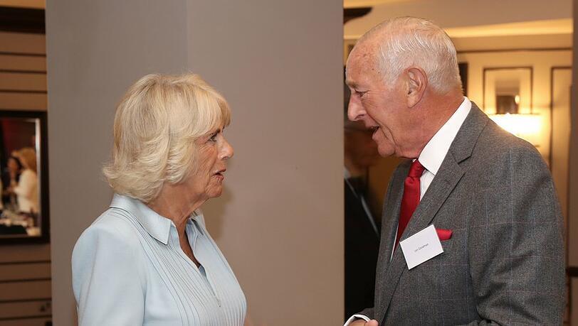 Camilla und Len Goodman bei einem Treffen 2019.